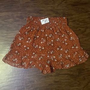 floral flowy shorts
